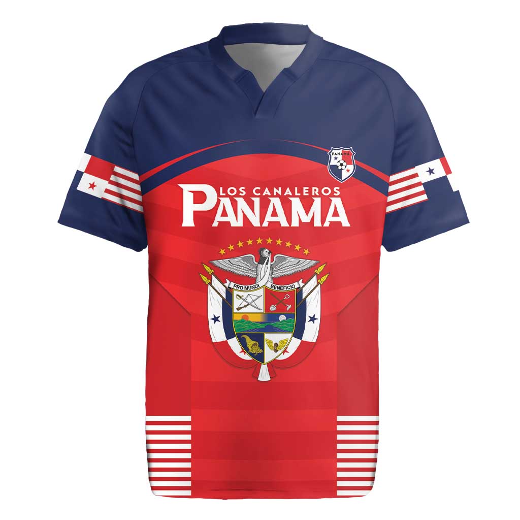Custom Panama Football Rugby Jersey Go Los Canaleros Go
