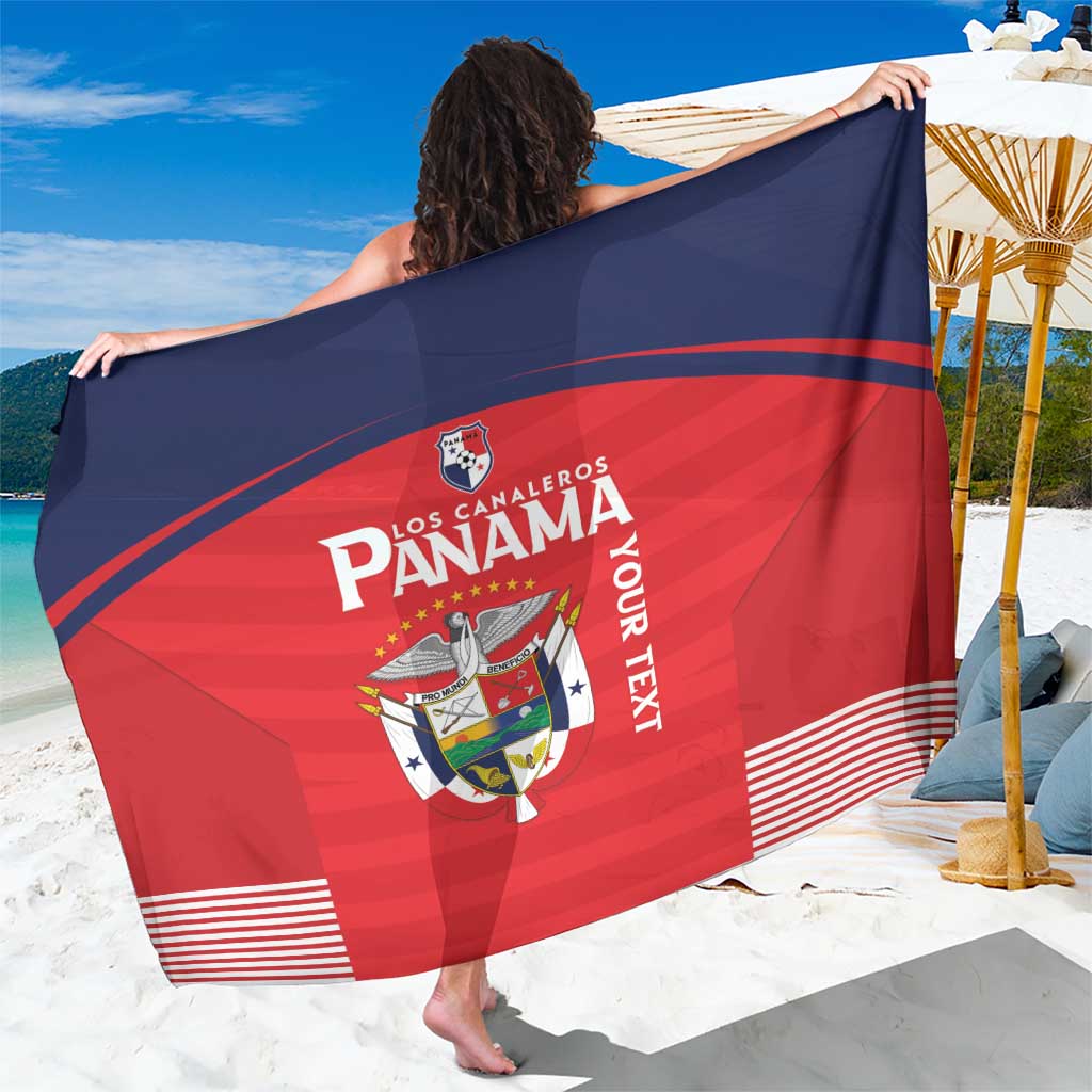 Custom Panama Football Sarong Go Los Canaleros Go
