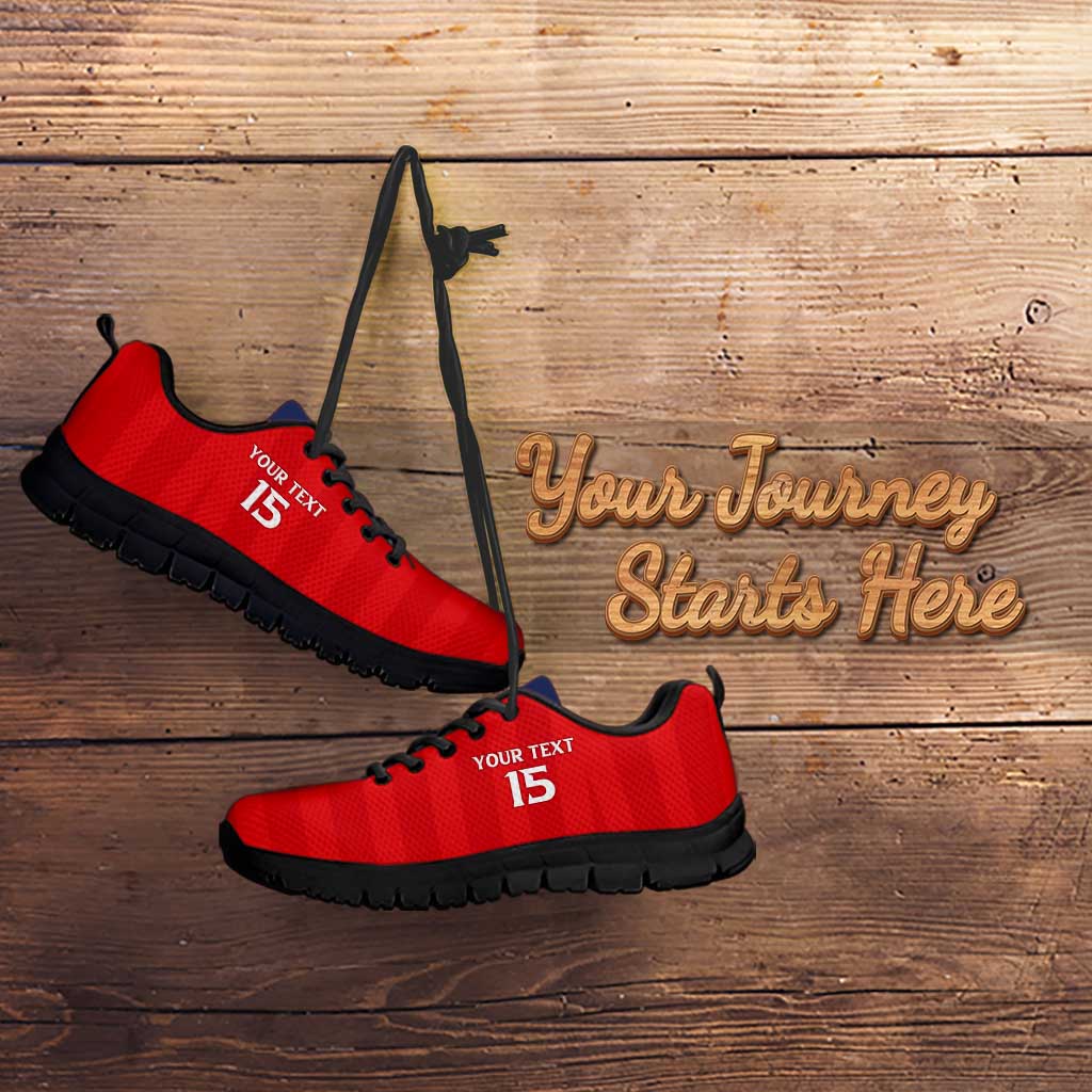 Custom Panama Football Sneakers Go Los Canaleros Go