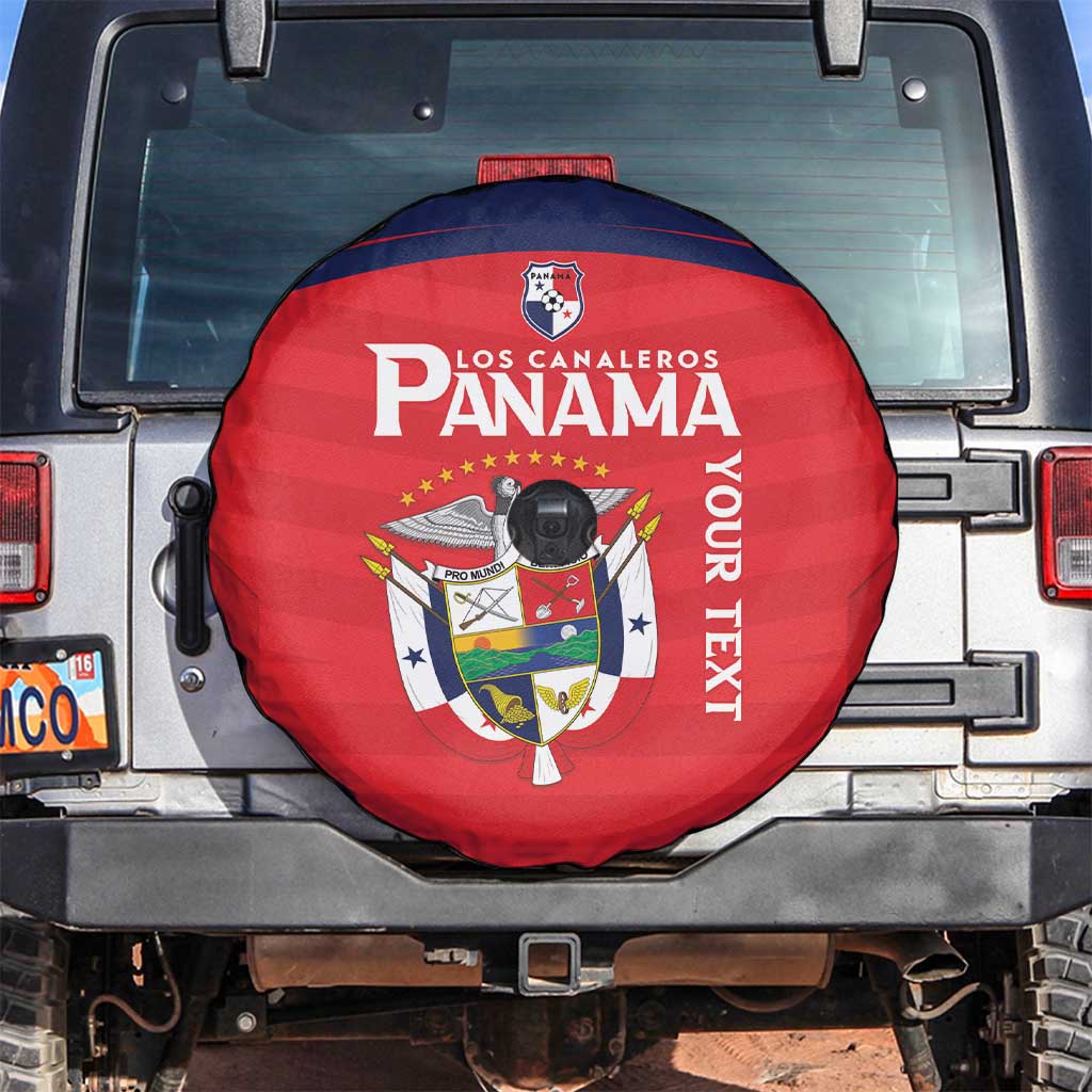 Custom Panama Football Spare Tire Cover Go Los Canaleros Go