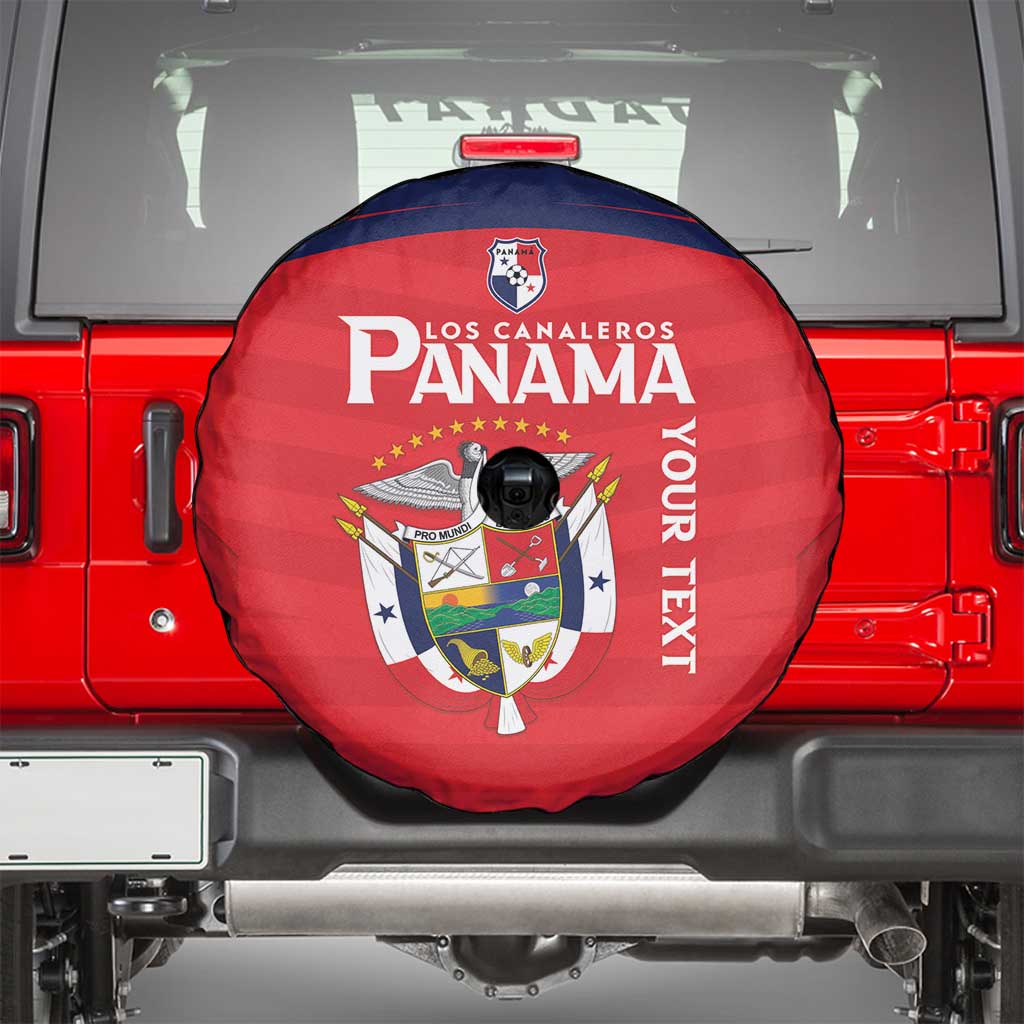 Custom Panama Football Spare Tire Cover Go Los Canaleros Go