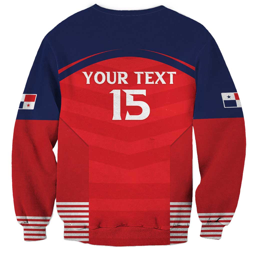 Custom Panama Football Sweatshirt Go Los Canaleros Go