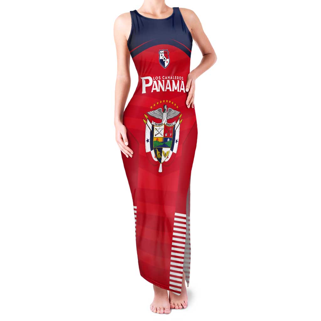 Custom Panama Football Tank Maxi Dress Go Los Canaleros Go
