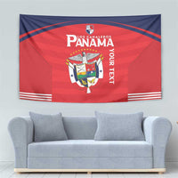 Custom Panama Football Tapestry Go Los Canaleros Go