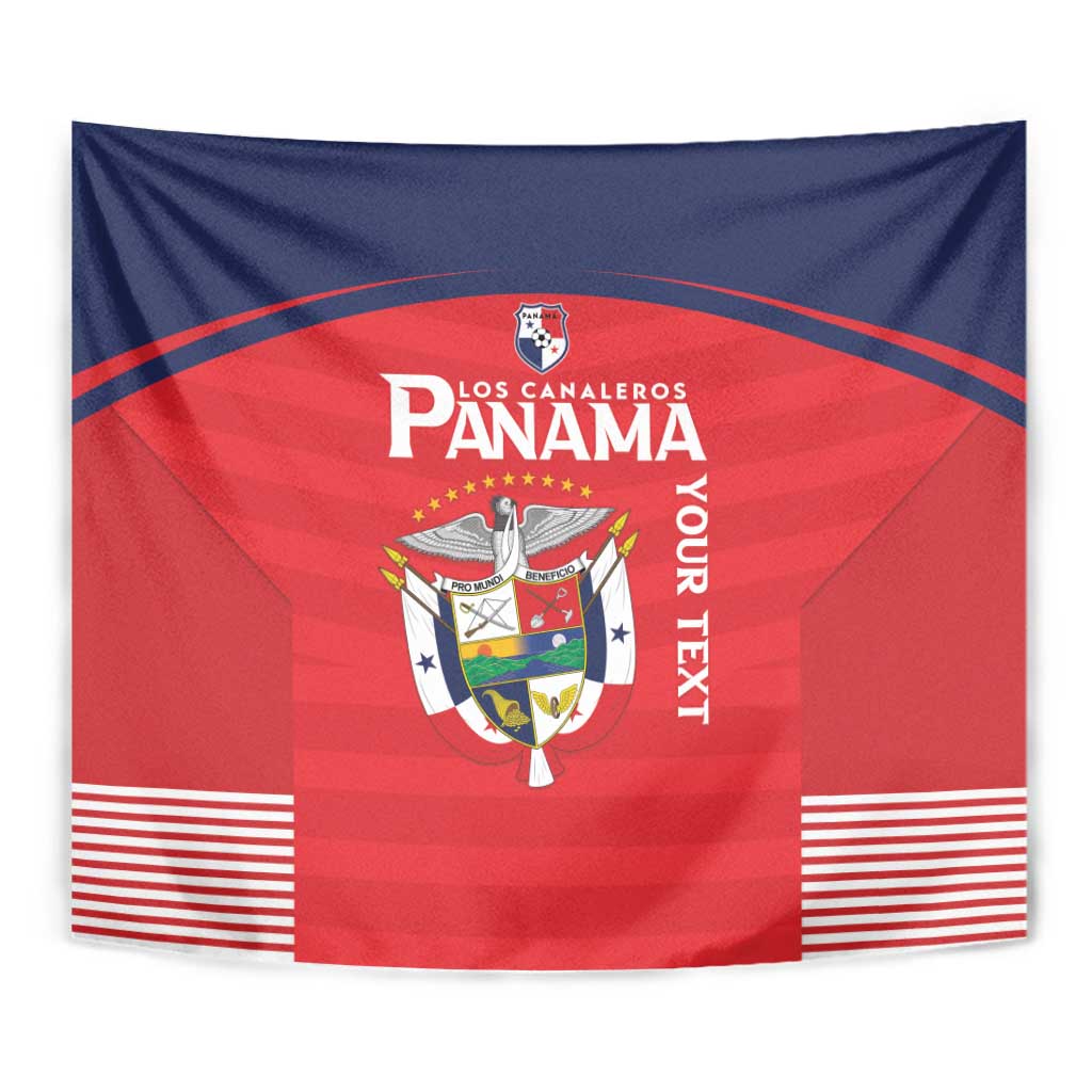Custom Panama Football Tapestry Go Los Canaleros Go