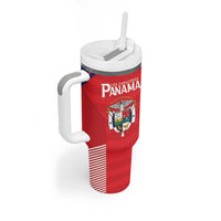Custom Panama Football Tumbler With Handle Go Los Canaleros Go