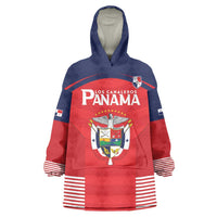 Custom Panama Football Wearable Blanket Hoodie Go Los Canaleros Go