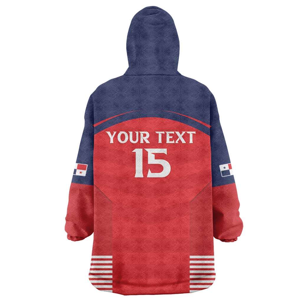 Custom Panama Football Wearable Blanket Hoodie Go Los Canaleros Go