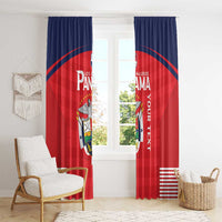 Custom Panama Football Window Curtain Go Los Canaleros Go