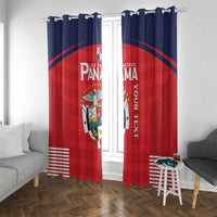 Custom Panama Football Window Curtain Go Los Canaleros Go