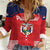 Custom Panama Football Women Casual Shirt Go Los Canaleros Go
