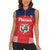 Custom Panama Football Women Sleeveless Polo Shirt Go Los Canaleros Go
