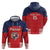 Custom Panama Football Zip Hoodie Go Los Canaleros Go