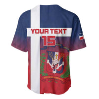 Custom Dominican Republic Football Baseball Jersey Come On Los Quisqueyanos