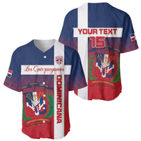 Custom Dominican Republic Football Baseball Jersey Come On Los Quisqueyanos
