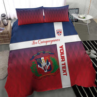 Custom Dominican Republic Football Bedding Set Come On Los Quisqueyanos