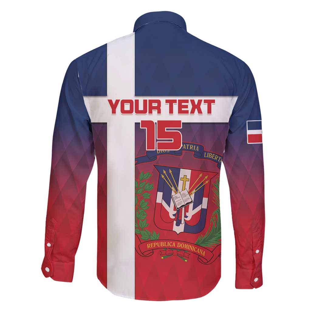 Custom Dominican Republic Football Family Matching Puletasi and Hawaiian Shirt Come On Los Quisqueyanos