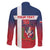Custom Dominican Republic Football Family Matching Tank Maxi Dress and Hawaiian Shirt Come On Los Quisqueyanos