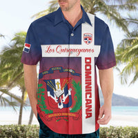 Custom Dominican Republic Football Hawaiian Shirt Come On Los Quisqueyanos