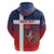 Custom Dominican Republic Football Hoodie Come On Los Quisqueyanos