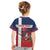 Custom Dominican Republic Football Kid T Shirt Come On Los Quisqueyanos
