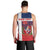 Custom Dominican Republic Football Men Tank Top Come On Los Quisqueyanos