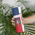 Custom Dominican Republic Football Skinny Tumbler Come On Los Quisqueyanos