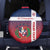 Custom Dominican Republic Football Spare Tire Cover Come On Los Quisqueyanos