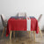 Custom Dominican Republic Football Tablecloth Come On Los Quisqueyanos