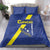 Custom Curacao Football Bedding Set Go La Familia Azul