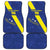 Custom Curacao Football Car Mats Go La Familia Azul