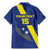 Custom Curacao Football Family Matching Mermaid Dress and Hawaiian Shirt Go La Familia Azul