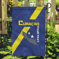 Custom Curacao Football Garden Flag Go La Familia Azul