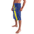 Custom Curacao Football Lavalava Go La Familia Azul