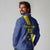 Custom Curacao Football Long Sleeve Polo Shirt Go La Familia Azul