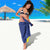 Custom Curacao Football Sarong Go La Familia Azul