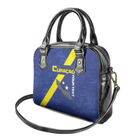 Custom Curacao Football Shoulder Handbag Go La Familia Azul
