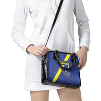 Custom Curacao Football Shoulder Handbag Go La Familia Azul