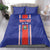Custom Costa Rica Football Bedding Set Vamos Ticos!