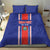 Custom Costa Rica Football Bedding Set Vamos Ticos!