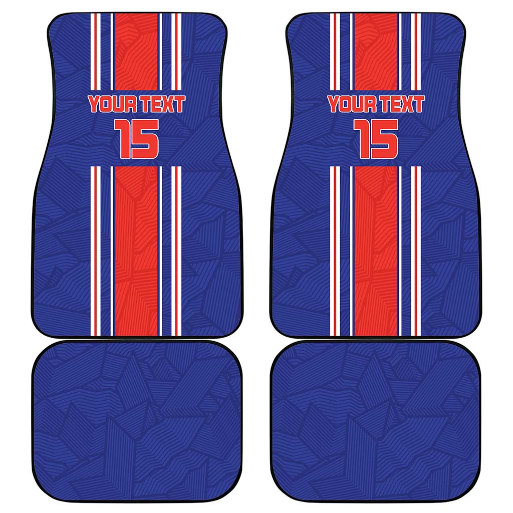 Custom Costa Rica Football Car Mats Vamos Ticos!
