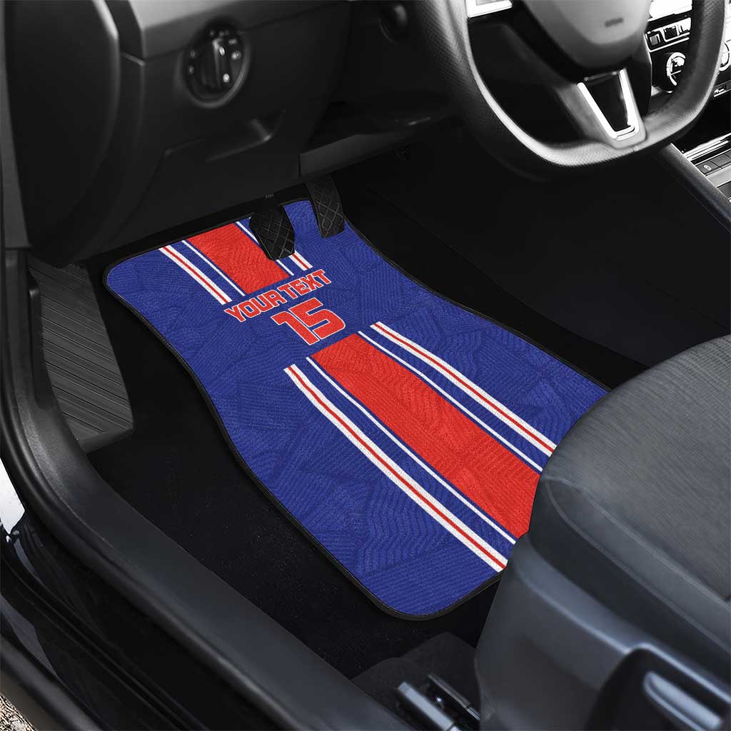 Custom Costa Rica Football Car Mats Vamos Ticos!