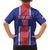 Custom Costa Rica Football Family Matching Puletasi and Hawaiian Shirt Vamos Ticos!