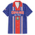 Custom Costa Rica Football Family Matching Puletasi and Hawaiian Shirt Vamos Ticos!