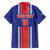 Custom Costa Rica Football Family Matching Short Sleeve Bodycon Dress and Hawaiian Shirt Vamos Ticos!