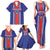 Custom Costa Rica Football Family Matching Tank Maxi Dress and Hawaiian Shirt Vamos Ticos!