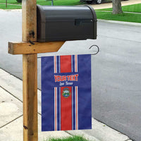 Custom Costa Rica Football Garden Flag Vamos Ticos!