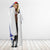 Custom Costa Rica Football Hooded Blanket Vamos Ticos!