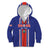 Custom Costa Rica Football Kid Hoodie Vamos Ticos!