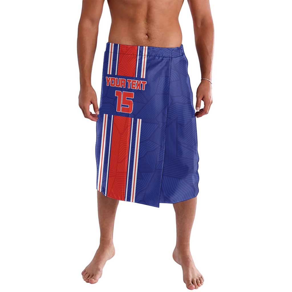 Custom Costa Rica Football Lavalava Vamos Ticos!